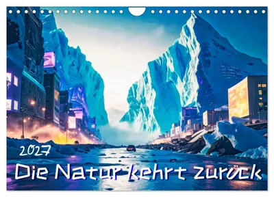 Produktbild von Die Natur kehrt zurück (Wandkalender 2027 DIN A4 quer), CALVENDO Monatskalender