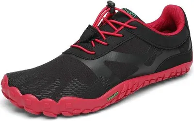 Productafbeelding van Minimalistische Waterdichte Schoenen - Lichtgewicht en Ademend - Rood