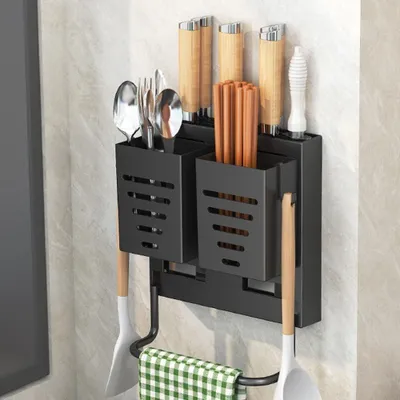 Image de Organisateur de cuisine pour couverts - Support multifonctionnel