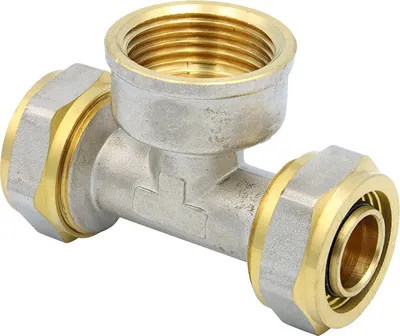 Produktbild von Klemmring Schraubfitting T-Stück 26x3 mm 1 Zoll Innengewinde