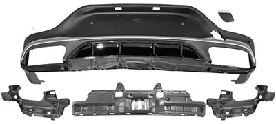 Immagine prodotto di DIEDERICHS 1656259 Paraurti posteriore per MERCEDES-BENZ GLC Coupé (C253) 2015-2022
