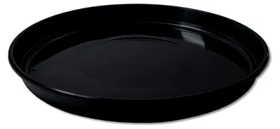 Produktbild von Untersetzer für Blumentopf Pflanztopf rund Kunststoff Schwarz 9 verschiedene Größen zur Auswahl (Ø 30 cm)