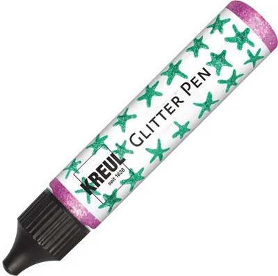 Produktbild von KREUL Glitter Pen fuchsia 29 ml
