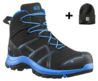 Produktbild von HAIX Sicherheitsschuhe BLACK EAGLE SAFETY 40.1 Mid black/blue  6.0 / EU 39