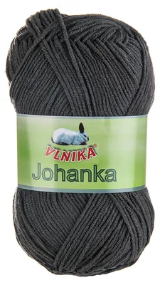 50g Strickgarn Johanka schiefergrau