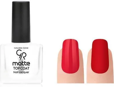 Produktbild von Golden Rose Matte Top Coat Nagellack, 10,5 ml