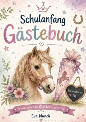 Produktbild von Gästebuch Schulanfang Thema Pferde