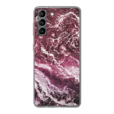 Produktbild von MuchoWow® Handyhülle Schutzhülle Hülle für Samsung Galaxy S21 Marmor - Naturstein - Mineralien Silikon Softcase Handy Hülle - Softcase