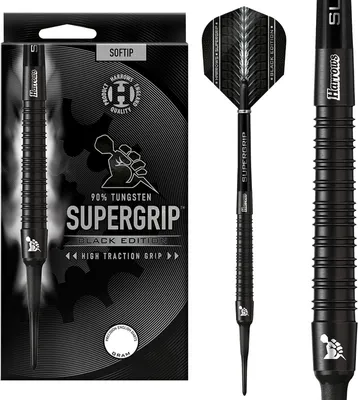 Produktbild von Harrows Supergrip Black 90% Softdarts