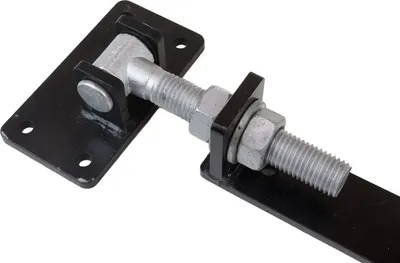 Immagine prodotto di Ferma cancello regolabile nero pesante 60 cm - Al pezzo