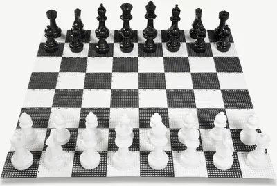 Produktbild von Ubergames - XL-Schachspiel für draußen – bis zu 30 zm – UV-beständig – nur lose Teile