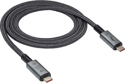 Produktbild von Kabel USB-C USB-C Akyga AK-USB-45 8k@60Hz 4k@120Hz 40Gbps USB4 PD 240W e-Mark 1m