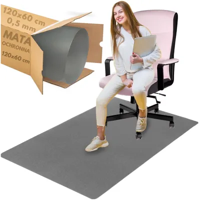 Produktbild von Schutzmatte 0,5 mm 60 x 120 cm grau
