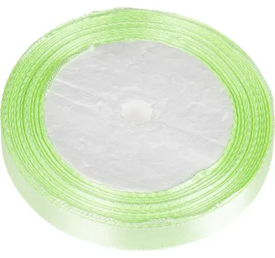 Immagine prodotto di Nastro di raso - 12 mm, 22,5 m - Verde