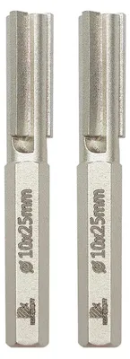 Produktbild von Hartmetall Fugenschneider 10x25mm Sechskantschaft 2 Stück