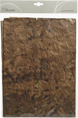 Zdjęcie produktu dla Papier skalny 67x97cm wzór kamuflażu 1 arkusz brązowy/zielony