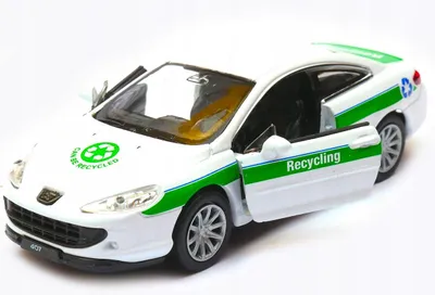 Obrázek produktu pro Welly Peugeot 407 recykling kovové autíčko 1:32