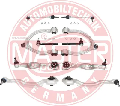 Immagine prodotto di MS 37126-KIT-MS Set bracci di controllo, set bracci trasversali asse anteriore sinistro + destro per MERCEDES-BENZ Classe S (W221, V221)