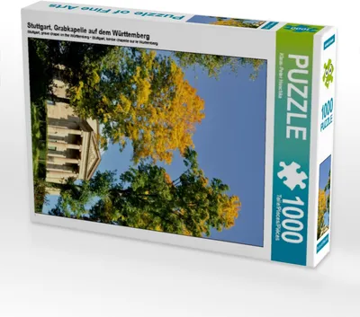 Produktbild von Calvendo Stuttgart, Grabkapelle auf dem Württemberg 1000 Teile Puzzle hoch 480x640mm, Huschka Klaus-Peter; 7300109