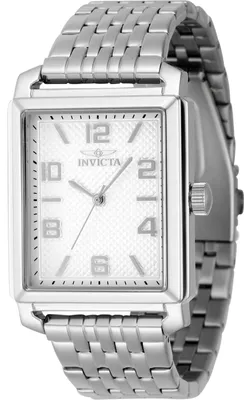 Immagine prodotto di Invicta Vintage 46634 Orologio da Uomo - Movimento al Quarzo - Acciaio Inossidabile con Quadrante Argento - 33 mm