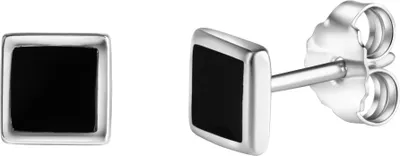 Produktbild von V Ohrstecker 925/- Sterling Silber 0,6cm weiß 273220677