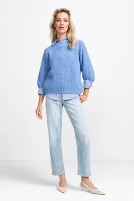 Produktbild von Vintage Straight Laser Denim Organic