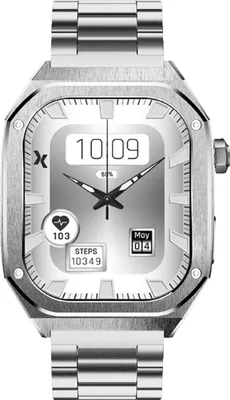 Image de Maxcom MaxCom FW65 Iron S 4,95 cm (1,95") AMOLED 41 mm Digital Silver