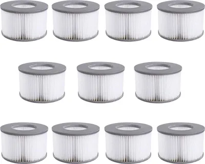 Produktbild von Packung mit 10 Ersatzfilterkartuschen für Mspa aufblasbaren Pool, Whirlpool