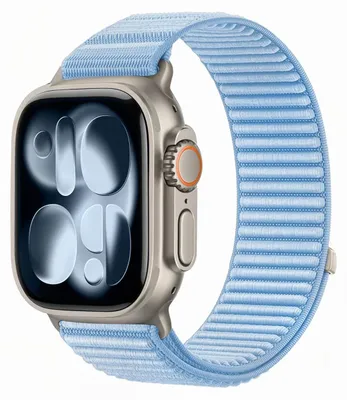 Obrázok produktu pre TECH-PROTECT nylonový remienok pre Apple Watch 8 / 9 / 10 / 11 / 12 / SE (40 / 41 / 42 mm), svetlomodrá farba