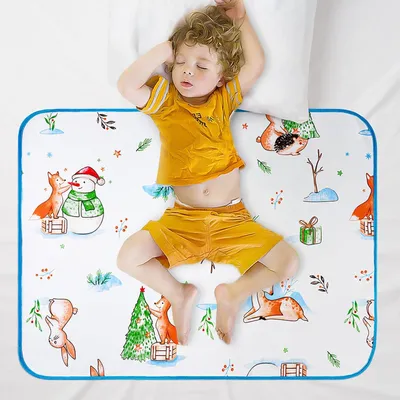Image de Tapis de change portable, imperméable, de 70 x 90 cm, idéal pour les déplacements