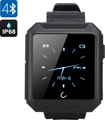 Image de Montre intelligente Uterra Bluetooth (Noir)