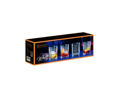 Produktbild von Nachtmann Cocktailglas Square Whiskey 345ml, klar (4er Pack)