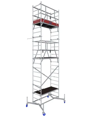 Zdjęcie produktu dla KRAUSE ClimTec rusztowanie 7m + Rolki 125mm 710710