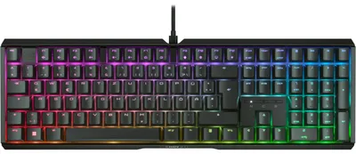 Produktbild von CHERRY XTRFY MX 3.1 - Tastatur - 100% - full size - Hintergrundbeleuchtung - USB-C - QWERTZ - Deutsch - Tastenschalter: CHERRY MX2A Red - Schwarz