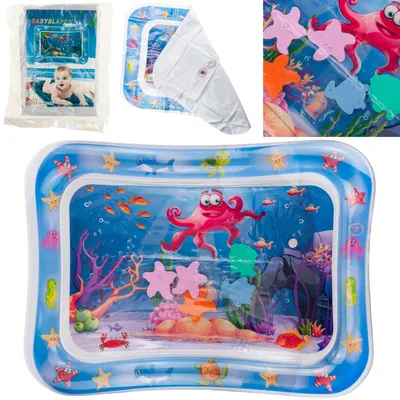 Zdjęcie produktu dla Tg67290 Dmuchana Mata Wodna Sensoryczna Dla Niemowląt Xxl
