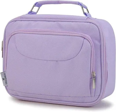 Image de Porte-crayons portable grande capacité, 54 compartiments, violet