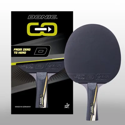 Produktbild von DONIC Profi - Tischtennnischläger Gravity Pro Allround, ITTF genehmigter Wettkampfschläger, 7 Sterne,  Germany