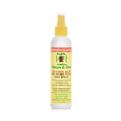 Produktbild von Jamaican Mango & Lime Metholated Maximum Relief No More Itch Gro Spray 8oz 237ml Haarpflegespray