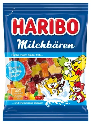 Obrázek produktu pro Haribo 10045731, Měkké sladkosti, 160 g, Dary, Vícebarevný, 1452 kJ, 342 kcal