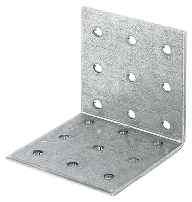 Obrázek produktu pro Alberts 820275 Lochplattenwinkel, sendzimirverzinkt, 60 x 60 x 60 mm, 50er Set