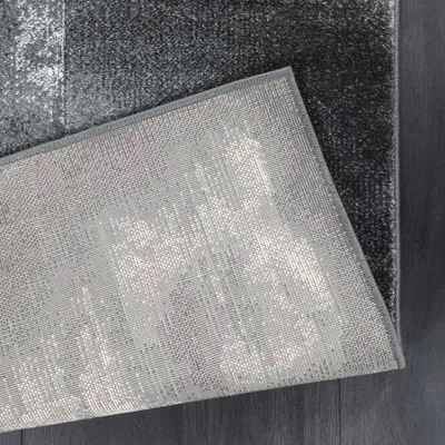 Produktbild von Carpetsale24 Designer Wohnzimmer Teppich Modern Weicher Kurzflor Teppich Konturenschnitt Pflegeleicht, Grösse: 200x290 cm