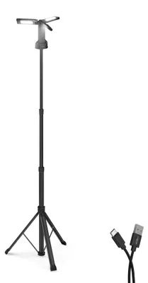 Zdjęcie produktu dla Ansmann Triohead 7000R, 66 W, LED, 3 szt., 4000 mAh, Czarny, Wolnostojące światło robocze