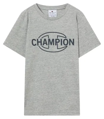 Produktbild von Champion Legacy Jungen Graphic Crewneck T-Shirt L Grau, grau, L