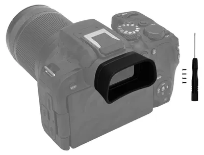 Produktbild von Große Augenmuschel Silikon Kamerasucher Okular für Canon EOS R10