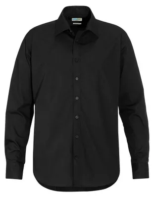 Produktbild von Cottover - Hemd für Herren, Popelin, Komfortabel ET198 (107 cm) (Schwarz)