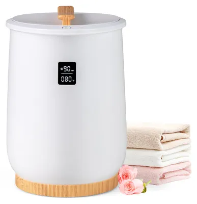 Produktbild von GIANTEX 20L Handtuchwärmer, Handtuchtrockner elektrisch mit LED-Anzeige, 4 Timer-Einstellungen, Towel Warmer, Schnellheizung, automatische Abschaltung