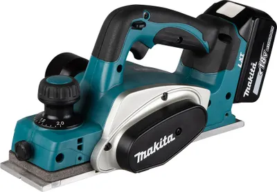 Image de Makita DKP 180 ZJ Rabot sans fil 18 V 82 mm + Makpac - sans batterie, sans chargeur