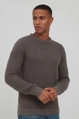 Produktbild von INDICODE IDCoppler Herren Strickpullover Grobstrick Pullover