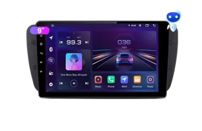 Obrázok produktu pre Junsun 2din Android autorádio pre Seat Ibiza 6J 2009 - 2013 s GPS navigáciou, USB, WIFI, rádionavigáciou Seat Ibiza 6J 2009 - 2013 Výkon: 1GB RAM + 16GB ROM