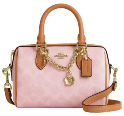 Obrázek produktu pro Dámská kabelka Coach Mini Rowan, crossbody, barva pudrová